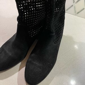 Michael kors suede booties boot